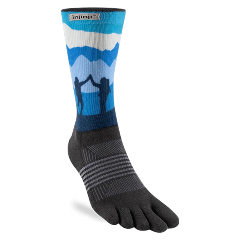 Injinji Trail Midweight Women's Specific Crew Socks - Alaska Collection