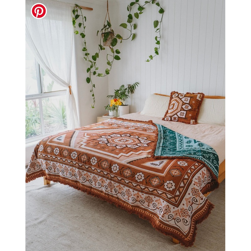Salty Aura Throw Rugs