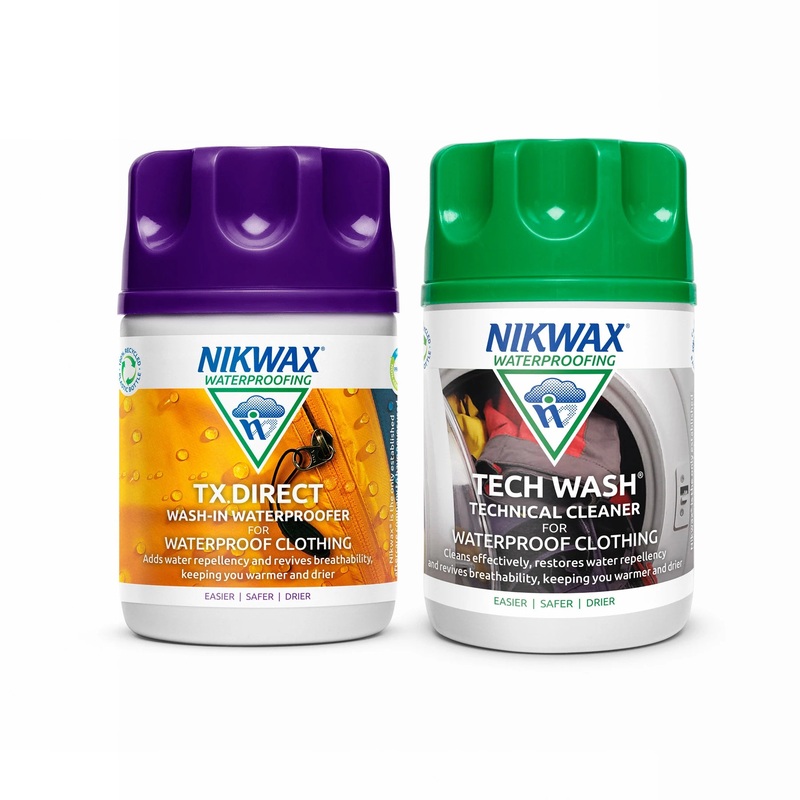 Nikwax Tech Wash + TX Direct 150ml and 100ml
