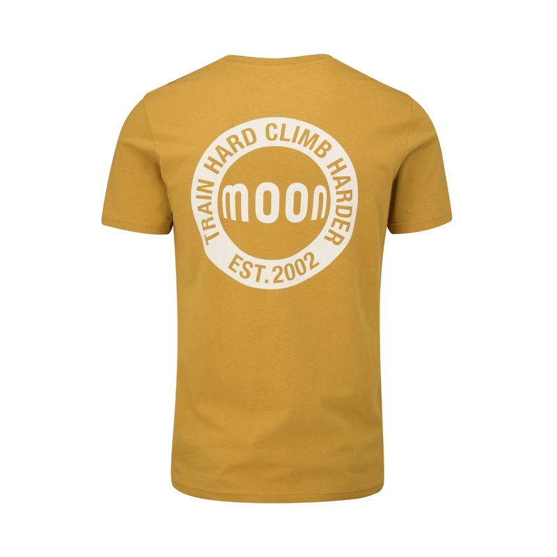 Moon Train Hard Back Print T-Shirt - Men's
