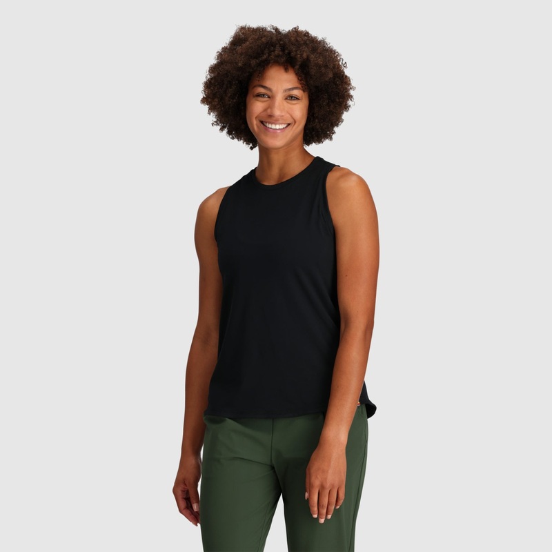 Outdoor Research Essential Tank - Black - Women's