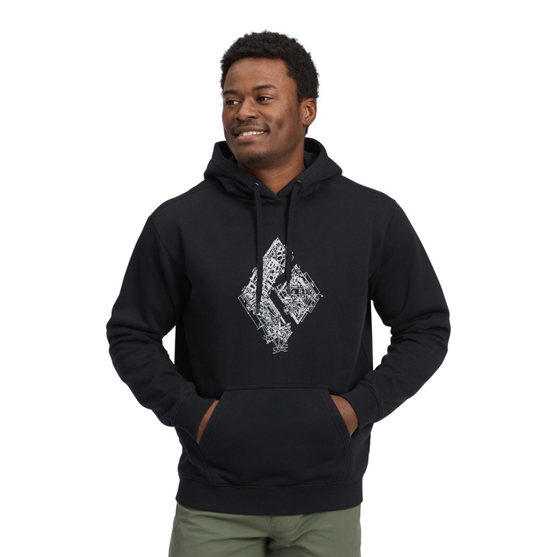 Black Diamond Engineered Hoody - Mens