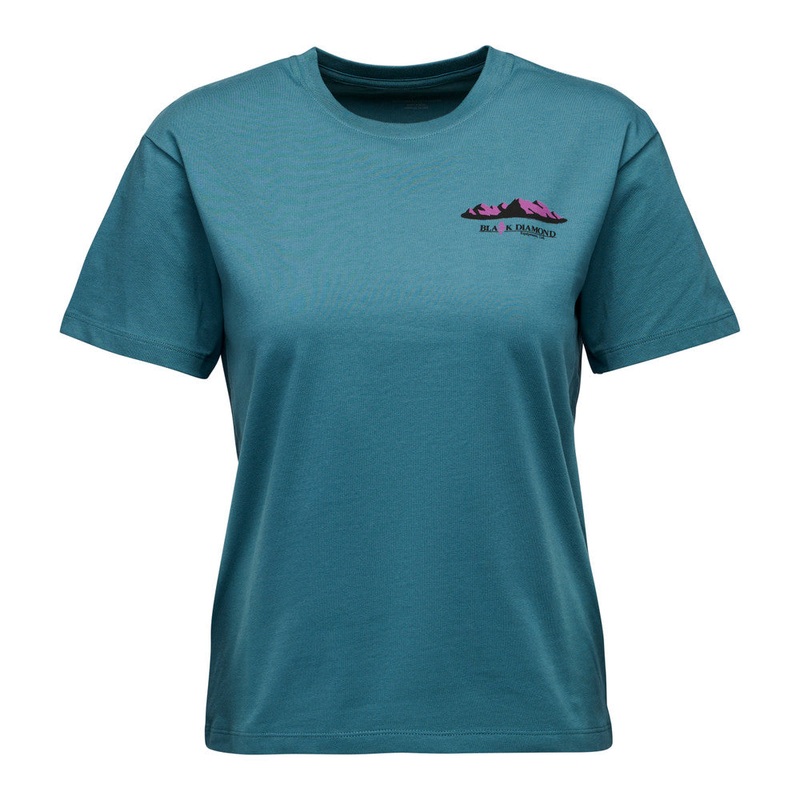 Black Diamond Mountainscape Short Sleeve Tee - Womens