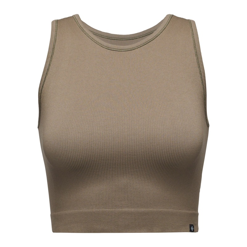 Black Diamond Seamless Rib Tank - Womens