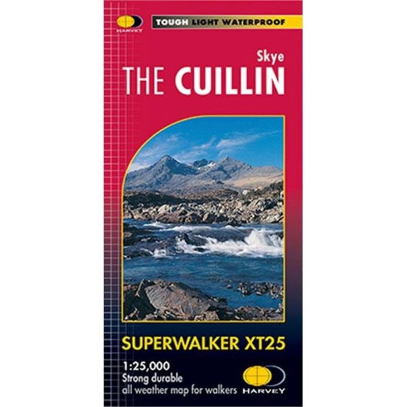Harvey Maps Skye the Cuillin