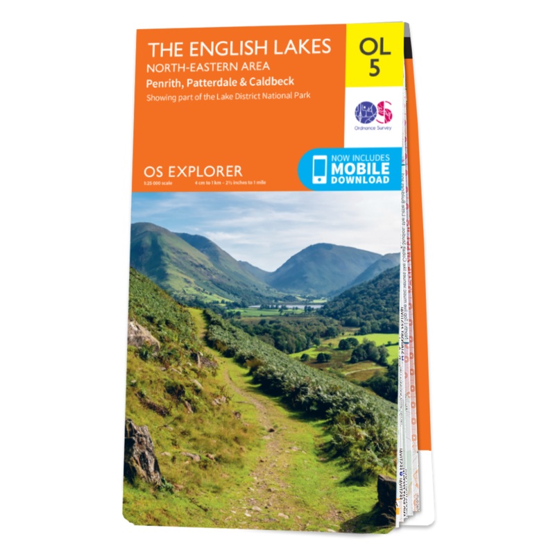 The English Lake District NE Area - OS Explorer Map OL5