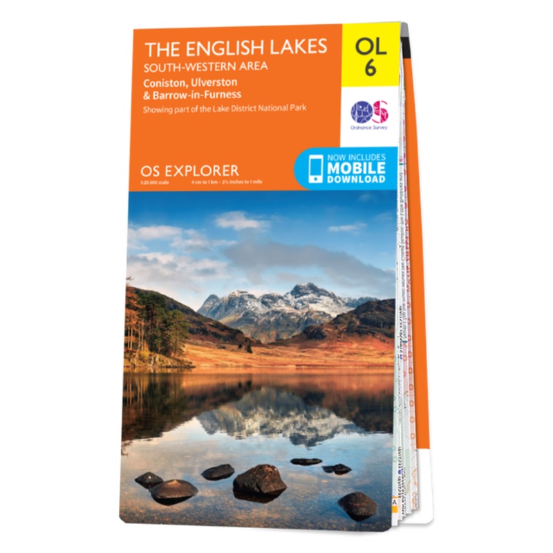 The English Lake District SW Area - OS Explorer Map OL6