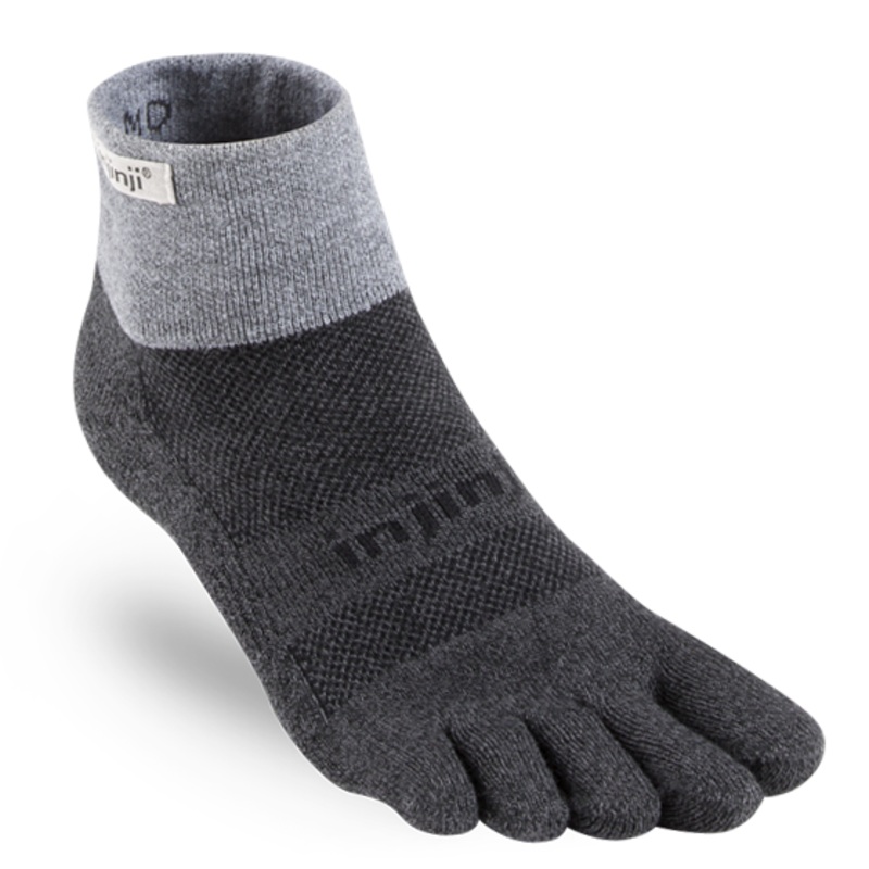 Injinji Trail Midweight Mini Crew (Granite)