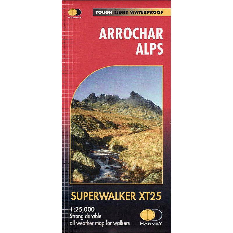 Harvey Maps Arrochar Alps