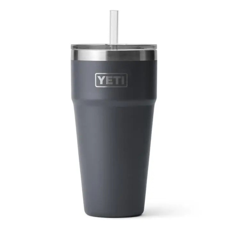 Rambler 26 oz (760 ml) Straw Cup - Charcoal