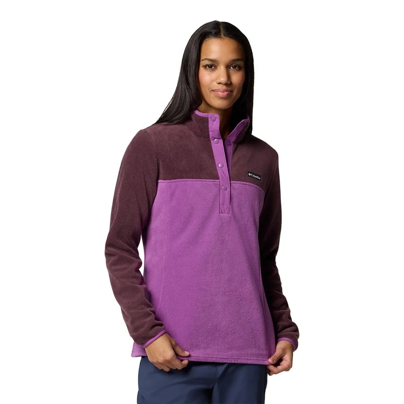 Benton Springs Half Snap Pull Over II - Razzle