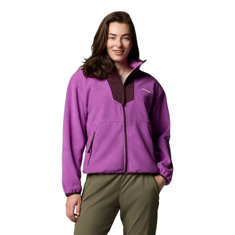 Sequoia Grove Full Zip Fleece - Razzle
