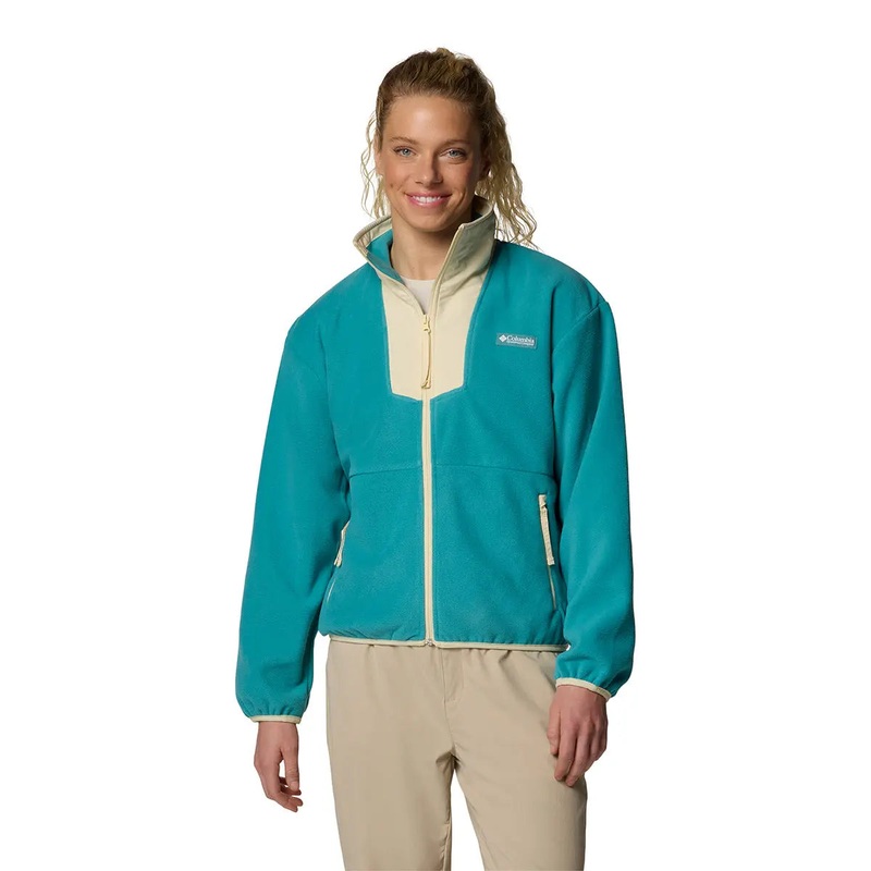 Sequoia Grove Full Zip Fleece - Teal