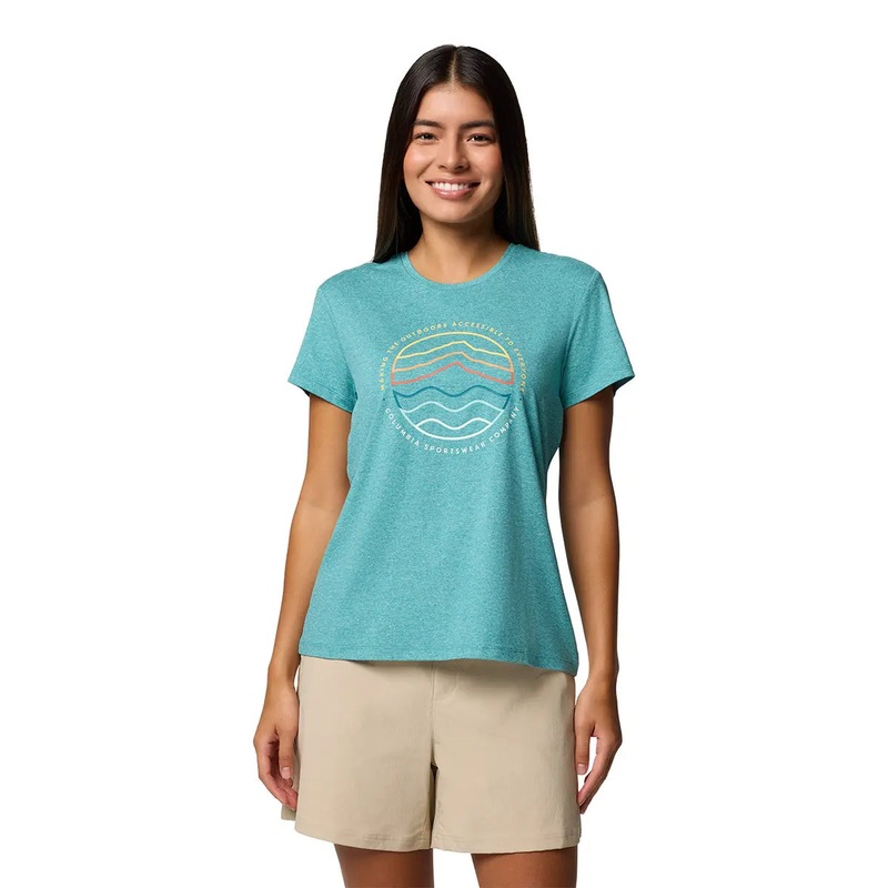 Sloan Ridge Graphic SS Tee - Teal