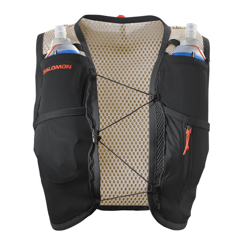 Active Skin 4 Women's Running Vest - Emerglow/Black