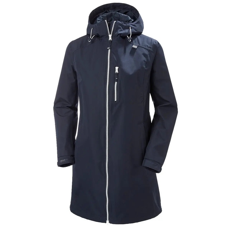 Long Belfast Jacket - Navy