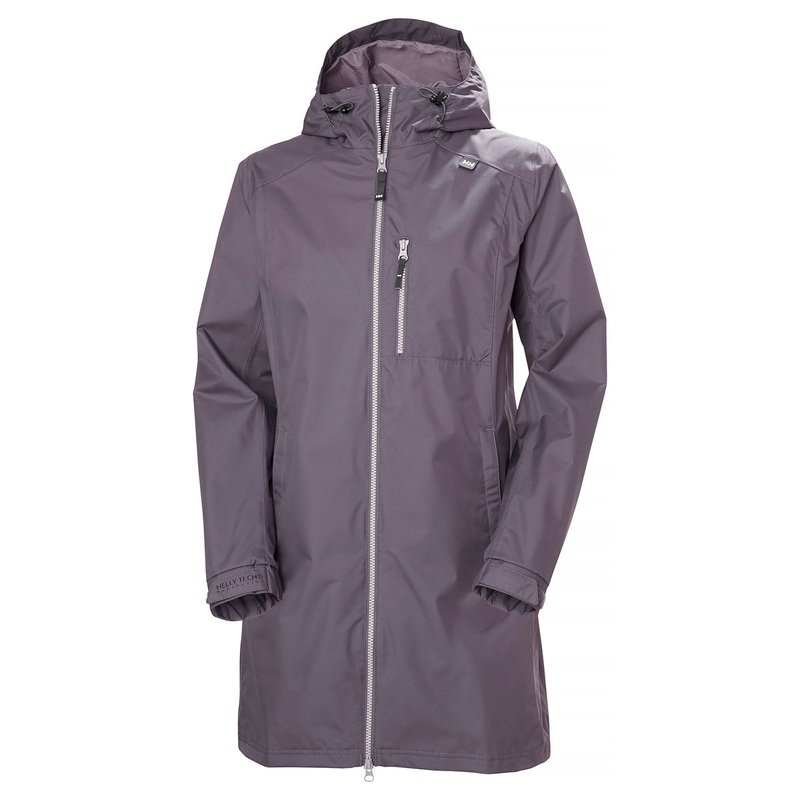 Long Belfast Jacket - Smoked Purple