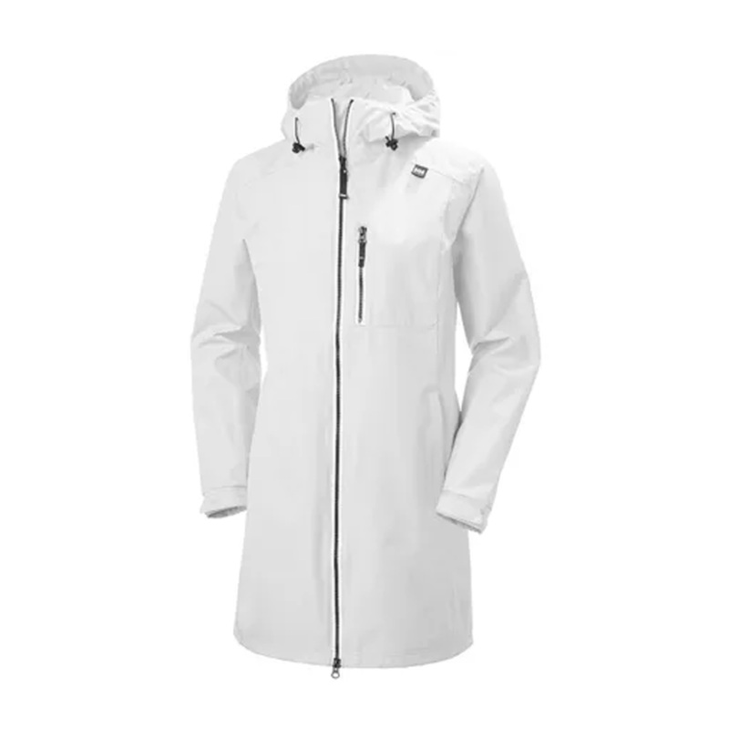 Long Belfast Jacket - White