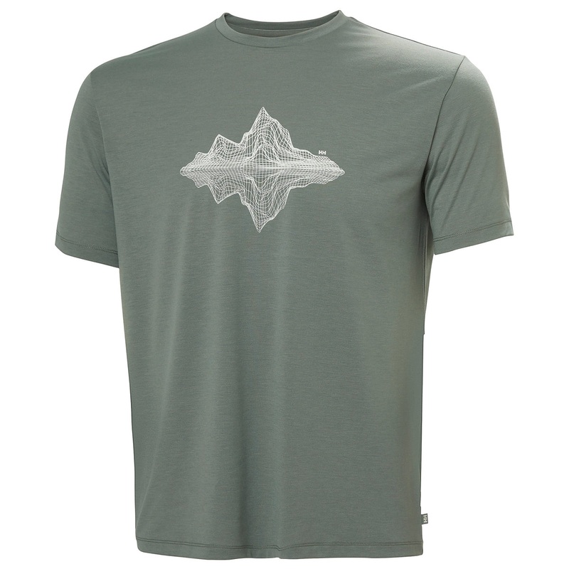Skog Graphic T-Shirt - Grey Cactus