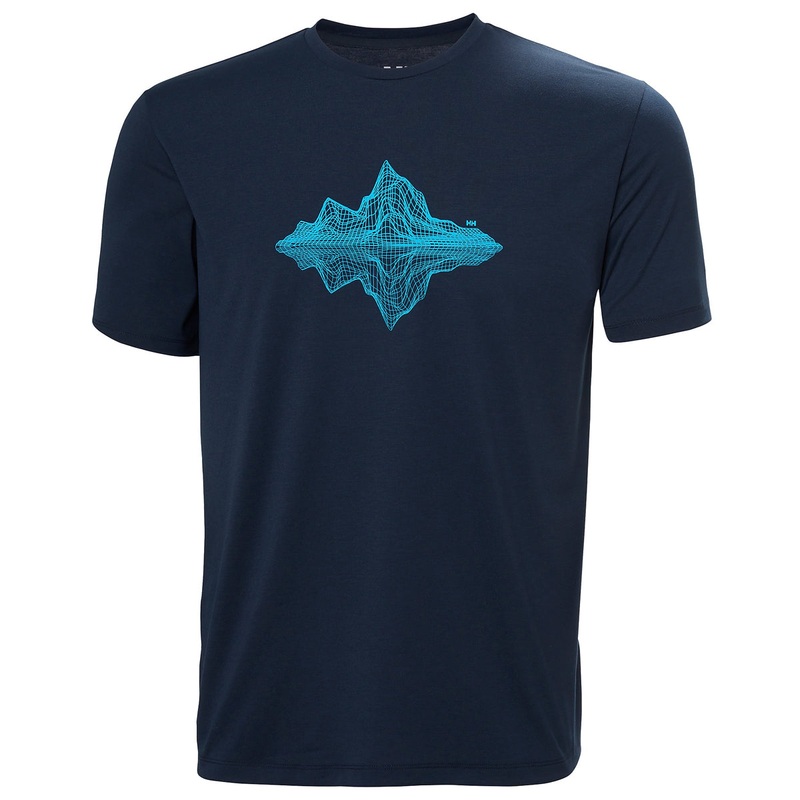 Skog Graphic T-Shirt - Navy