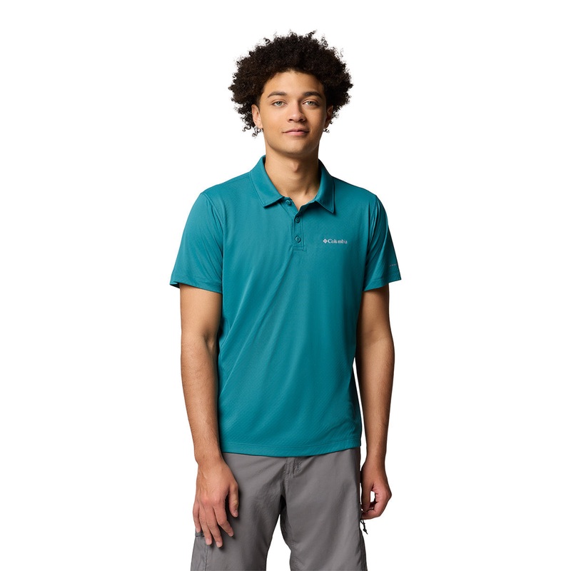 Zero Rules Light Polo - River Blue