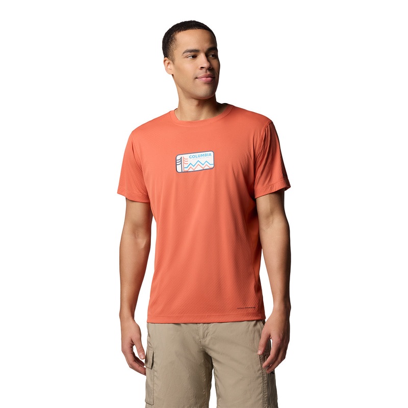 Zero Rules Light SS Graphic Crew - Tuscan