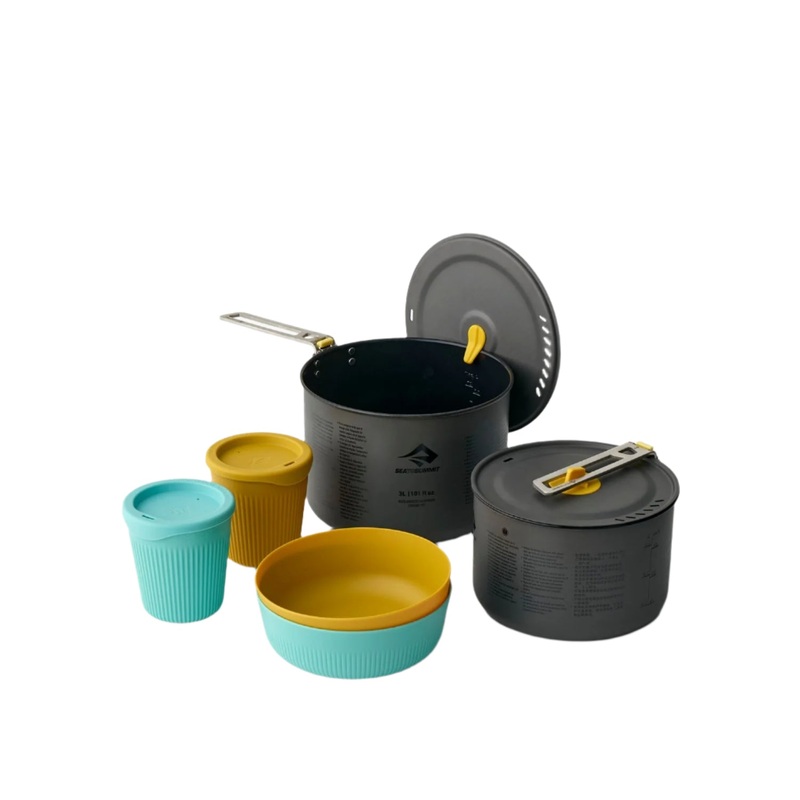Frontier Ultralight Two Pot Cook Set (2 Person, 6 Piece)