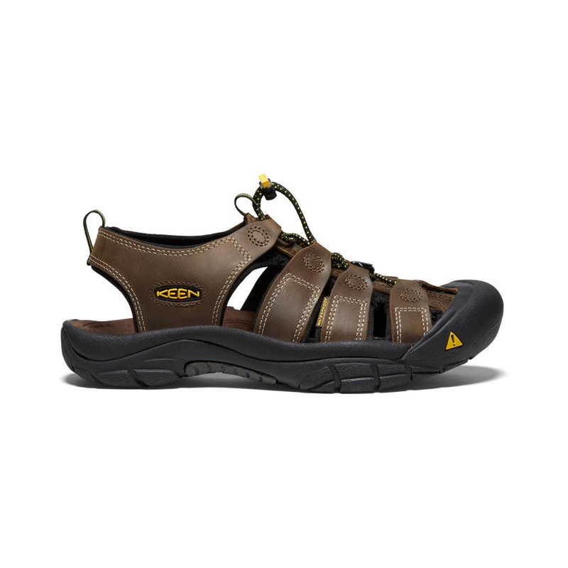 Newport Leather Sandal - Bison