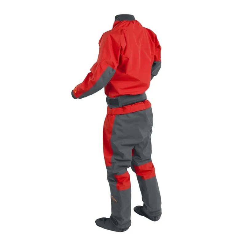 Cascade Drysuit - Flame/Jet Grey