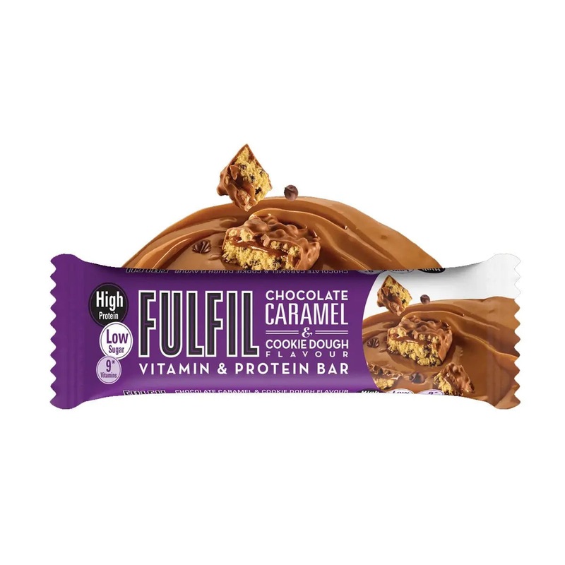 Chocolate Caramel And Cookie Dough Bar