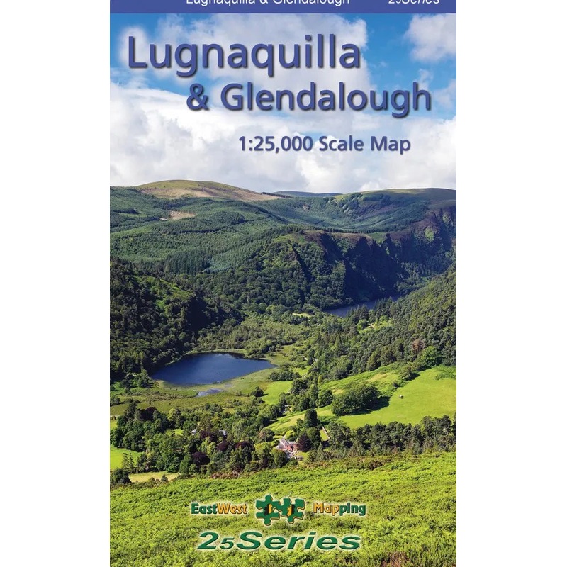 Lugnaquilla & Glendalough 1:25k Map