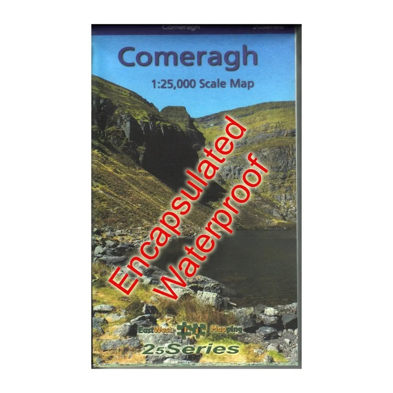 Waterproof Comeragh 1:25k Map