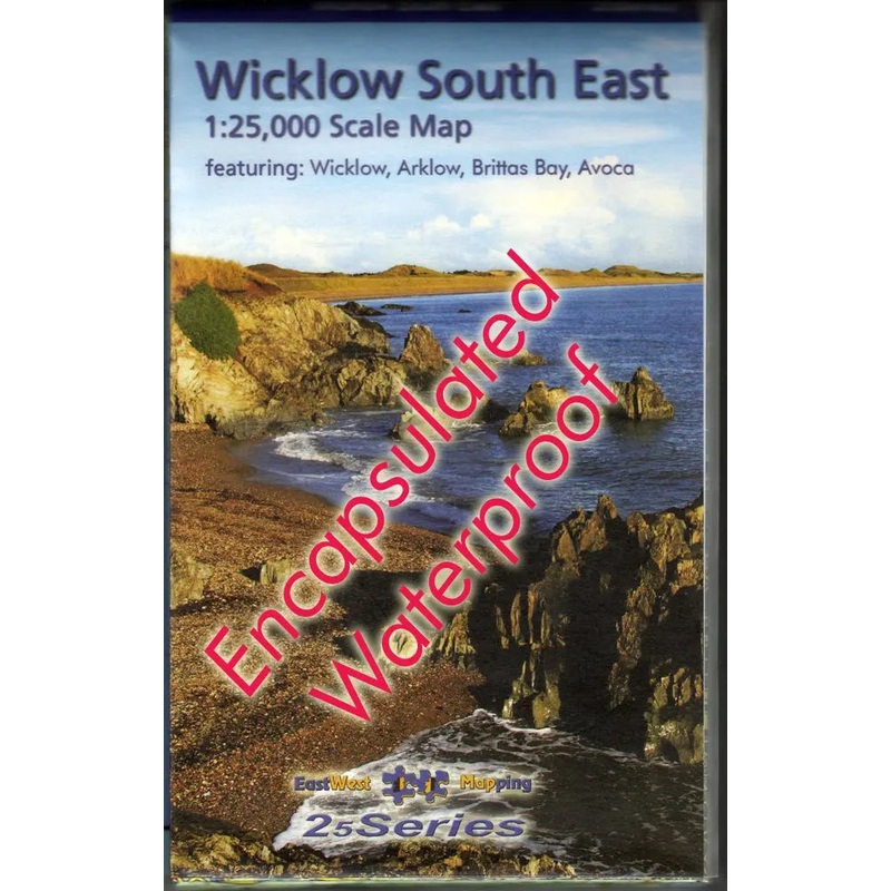 Waterproof South East Wicklow 1:25k Map