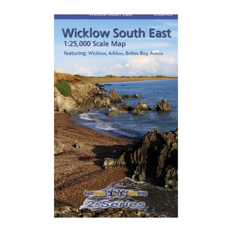 Wicklow South East 1:25k Map