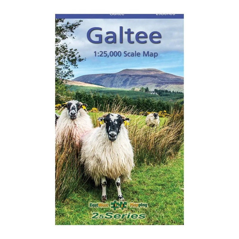 Galtee Mountains 1:25k Map