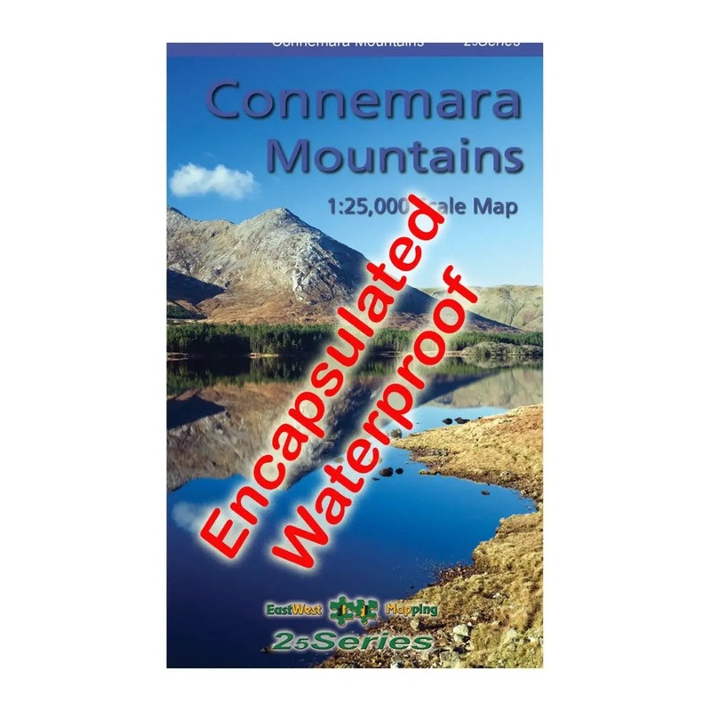 Waterproof Connemara Mountains 1:25k Map