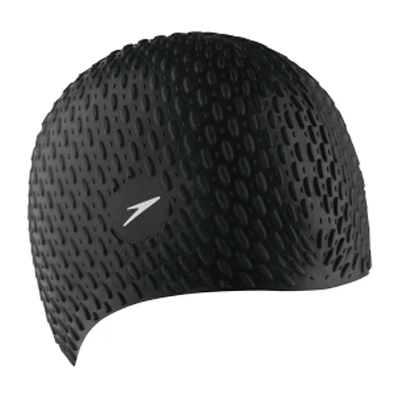 Bubble Swim Cap - Black