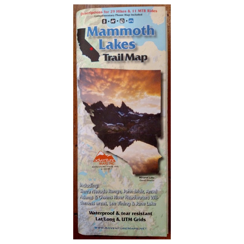 Mammoth Lakes Trail Map