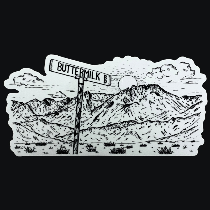 Buttermilk Road Sticker