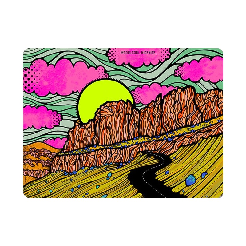 Cool Cool Nice Nice Winding Road Sticker