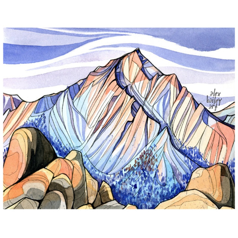 Lone Pine Peak Sticker
