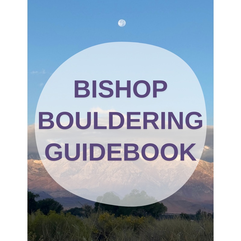 Rental Bishop Bouldering Guide Book