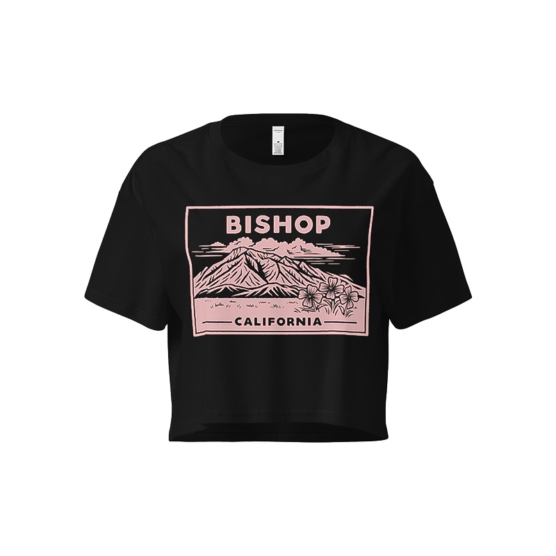 Women's Mt. Tom Vintage Crop Top