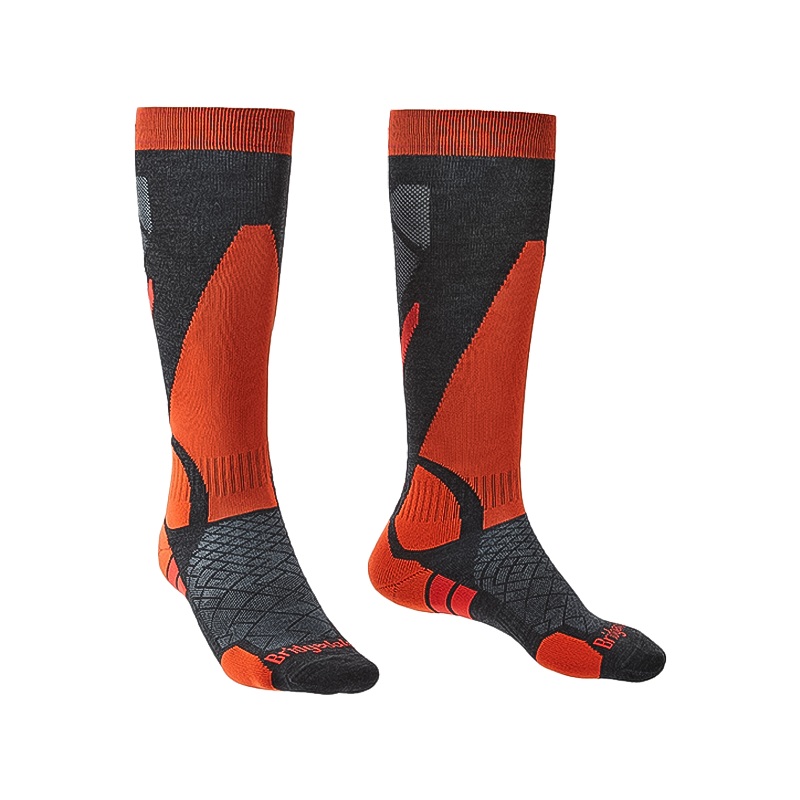 Bridgedale Men's Ski Lightweight Merino Endurance Over Calf Socks