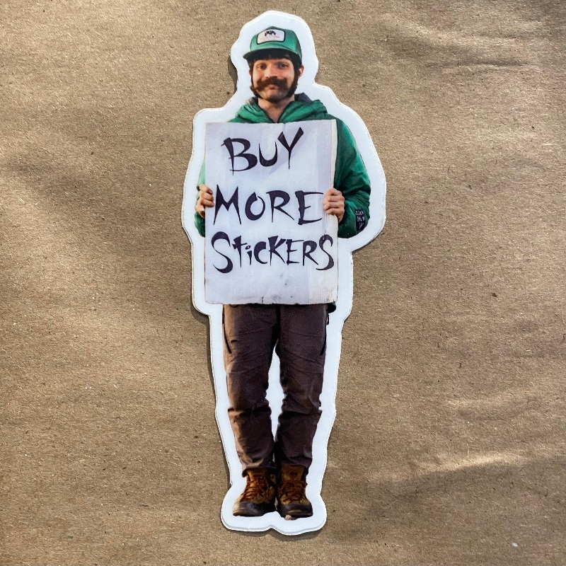 Buy More Stickers Sticker
