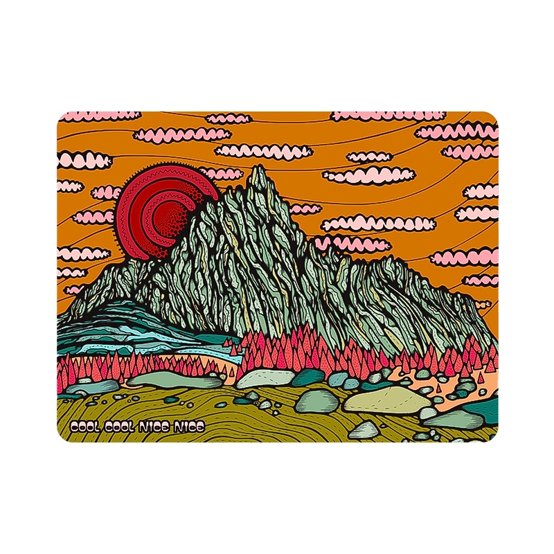 Cool Cool Nice Nice Peak High Sticker
