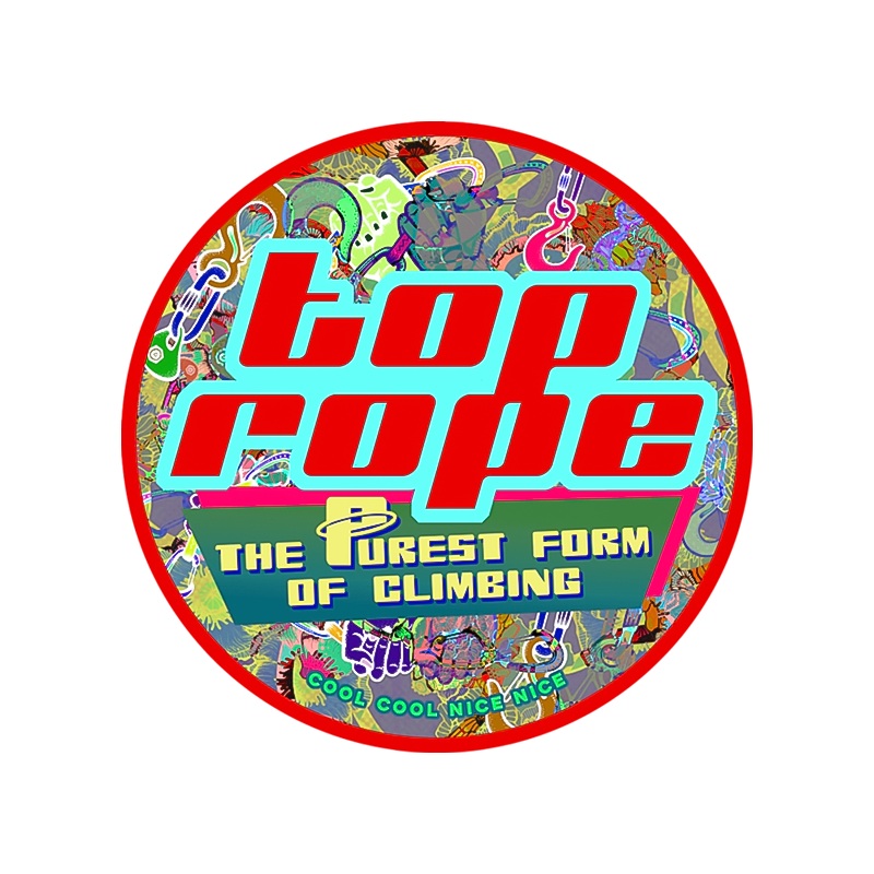 Cool Cool Nice Nice Top Rope Sticker