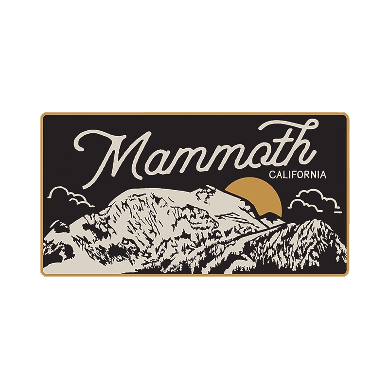 Mammoth, Top of the Sierra Sticker