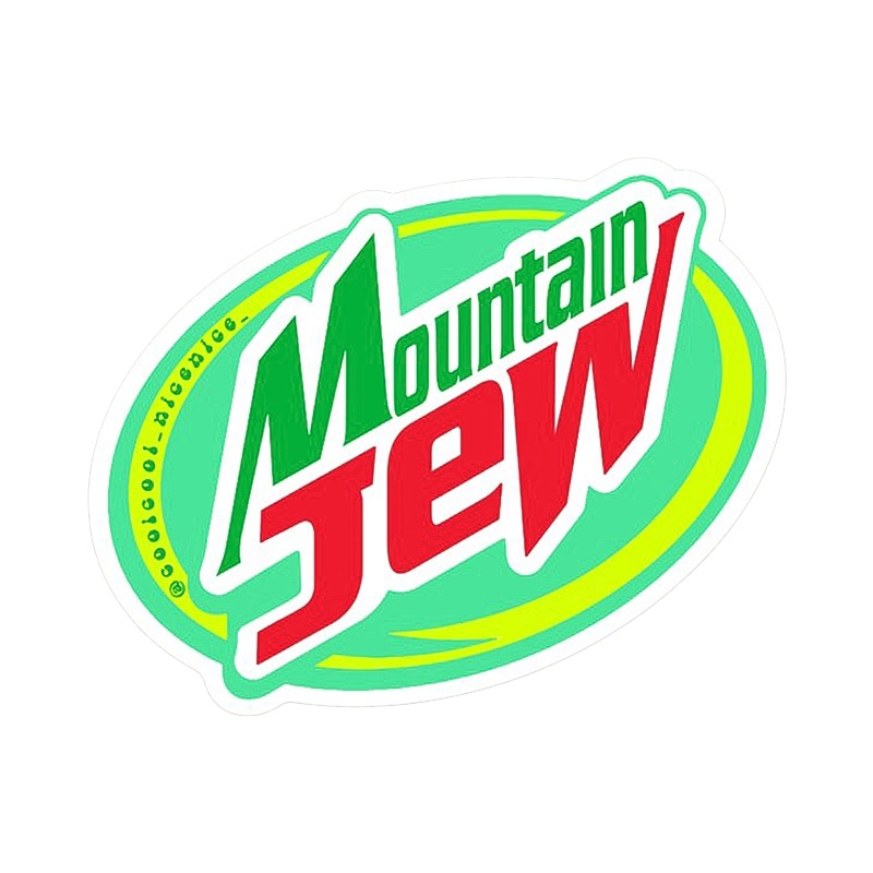 Cool Cool Nice Nice Mountain Jew Sticker