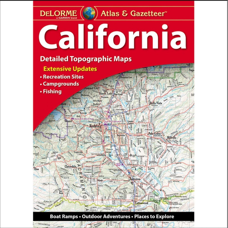 Delorme California Atlas